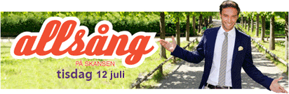 Allsången kommer syntolkas